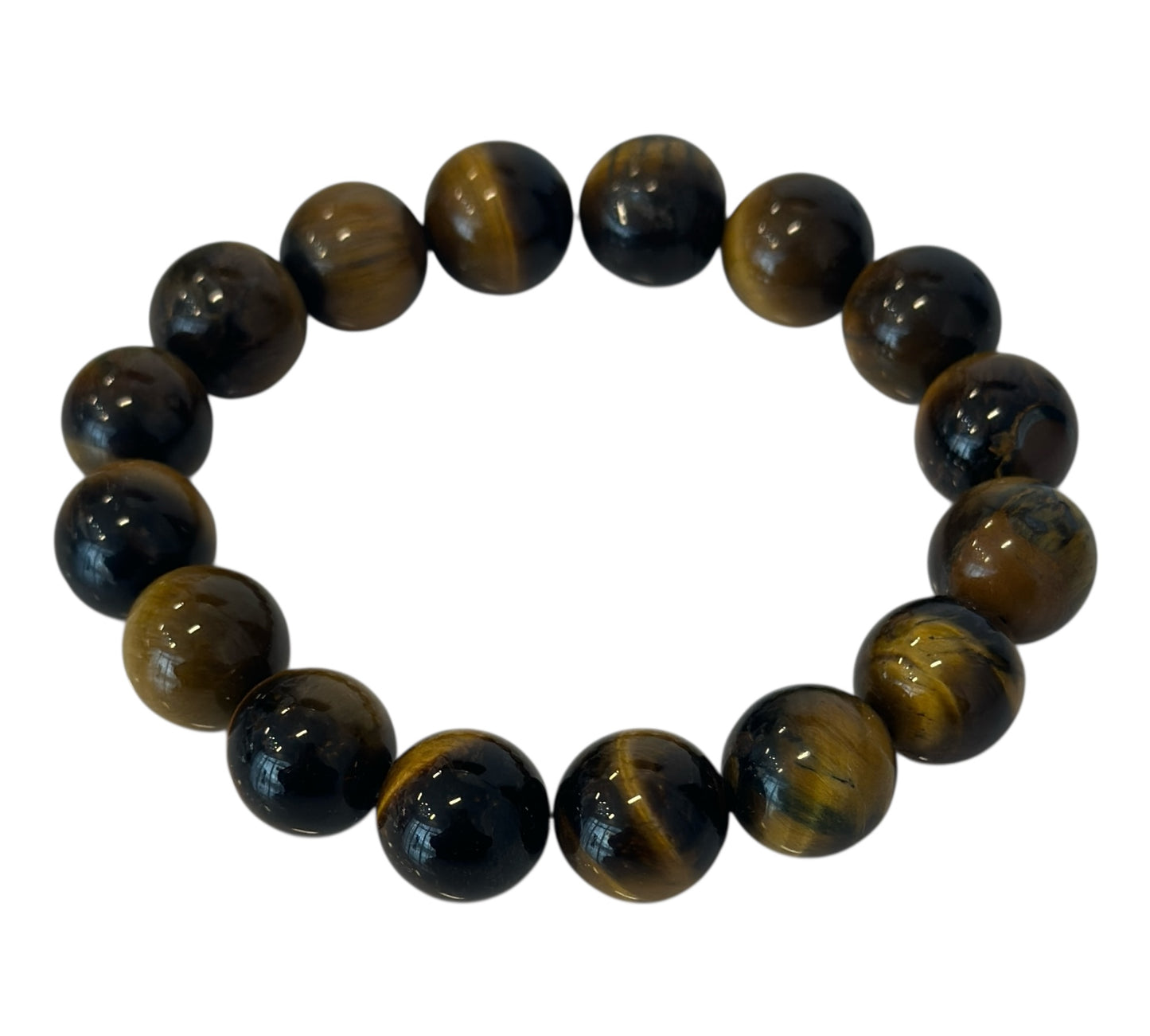 Tigers Eye Beaded Bracelet