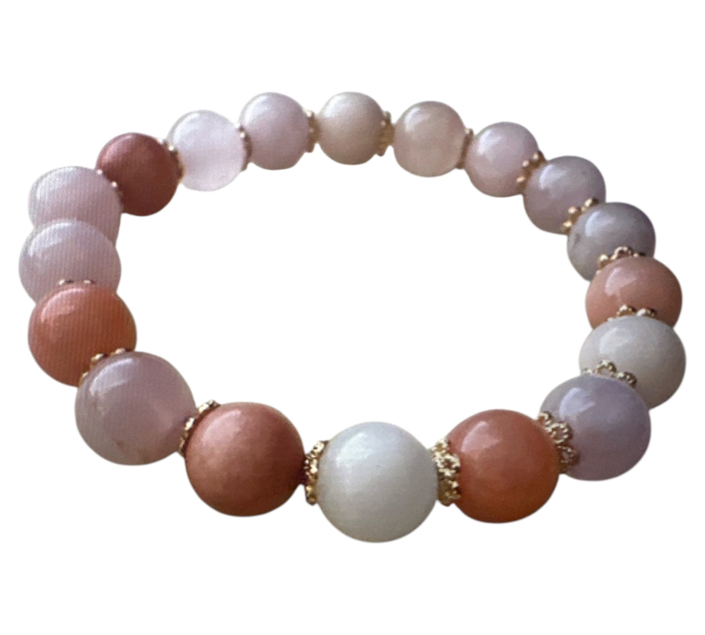 “Blushing Serenity” – Heart Healing Bracelet