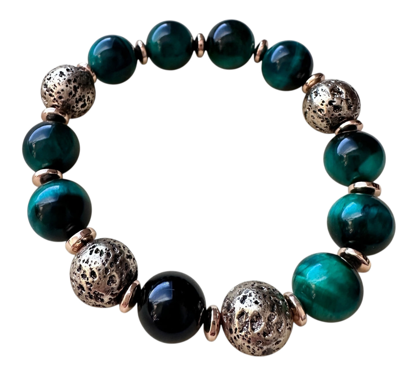 “Rooted Flame” – Strength, Protection & Grounding Bracelet