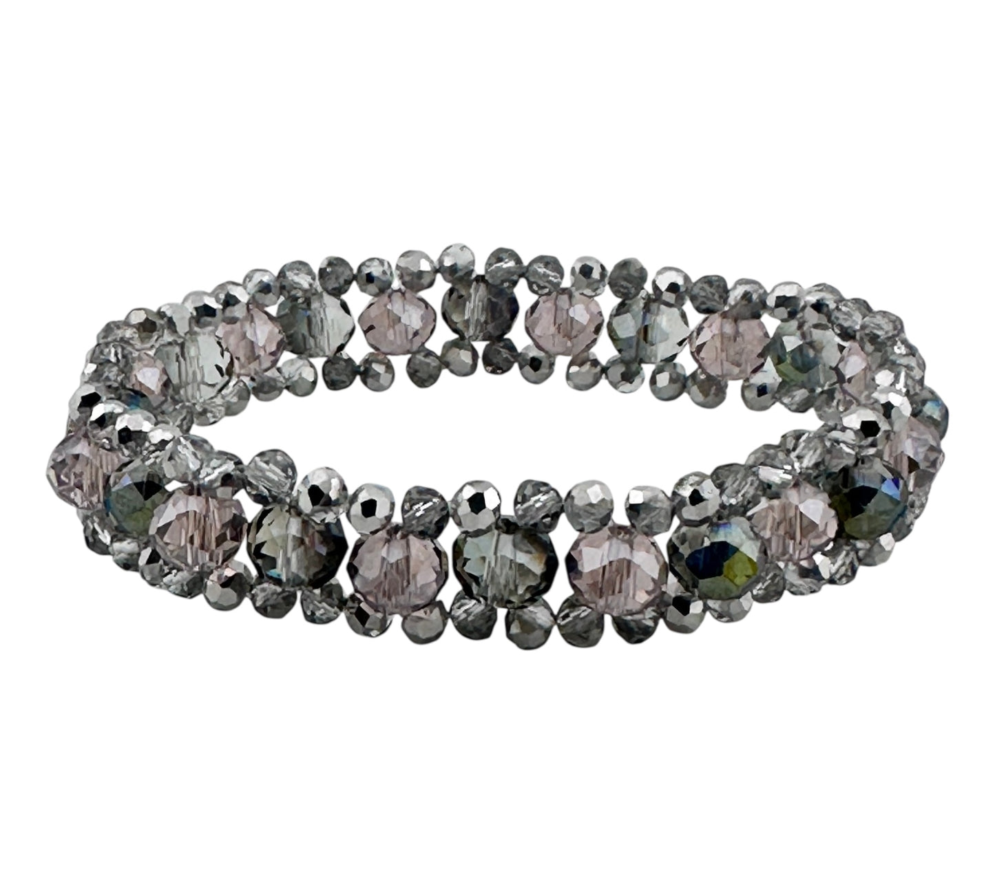 Three tier layer bracelet