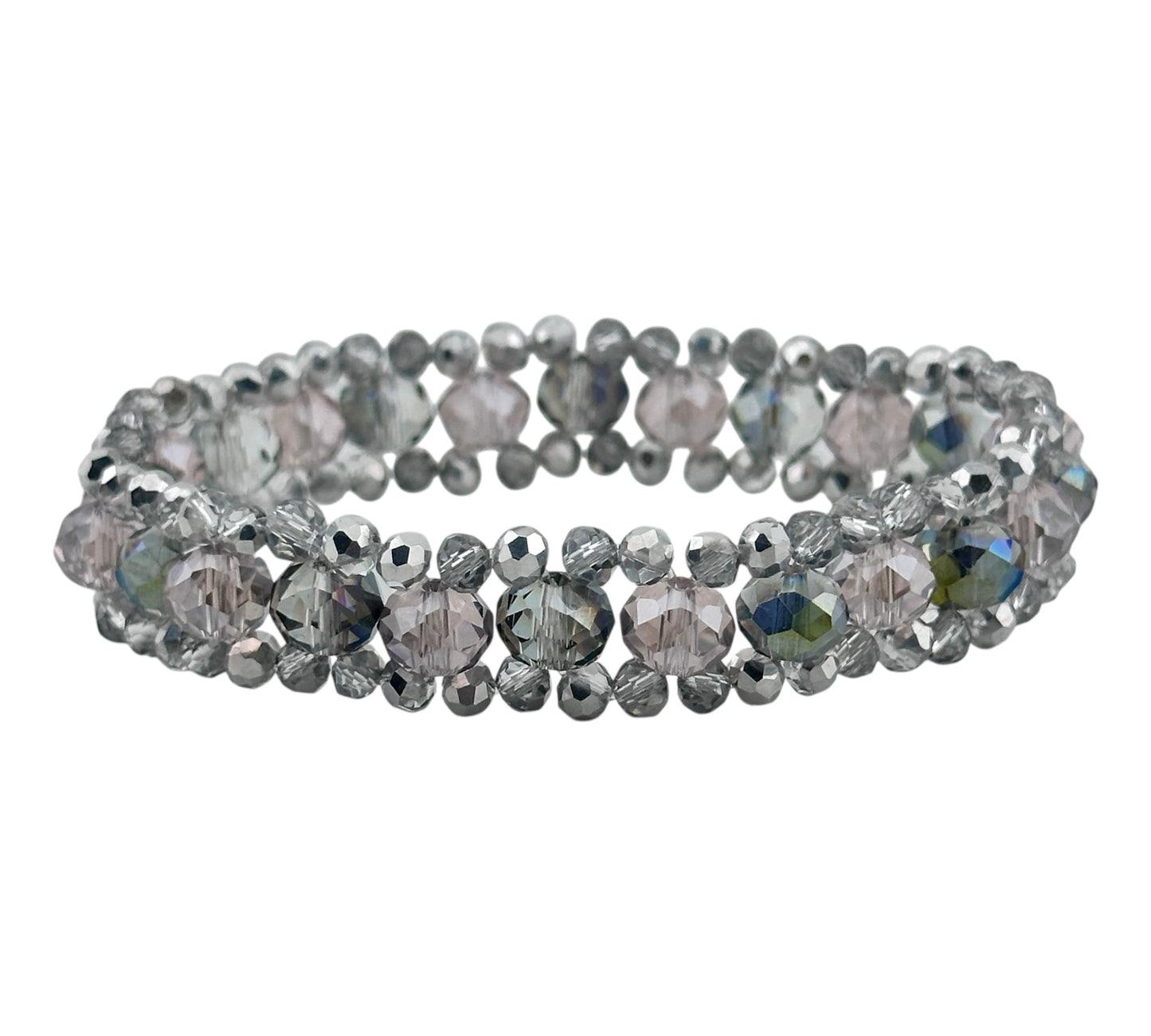 Three tier layer bracelet