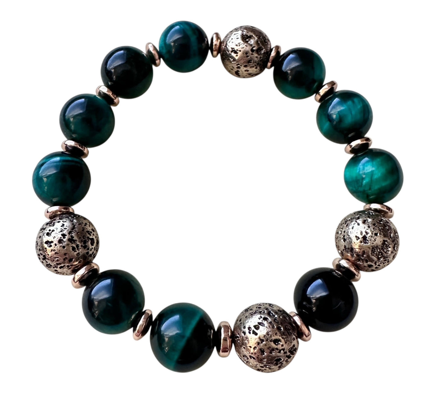 “Rooted Flame” – Strength, Protection & Grounding Bracelet