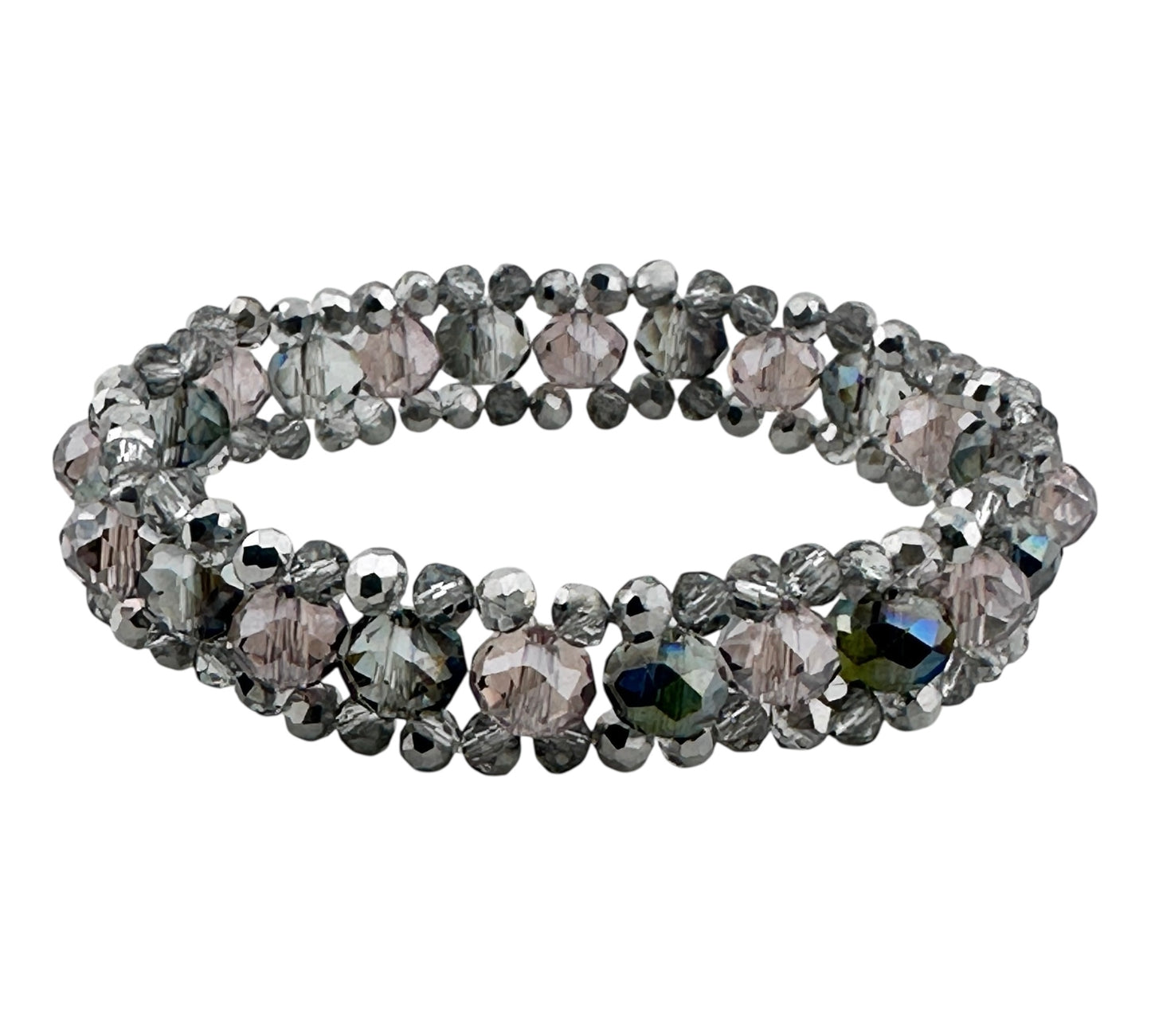 Three tier layer bracelet