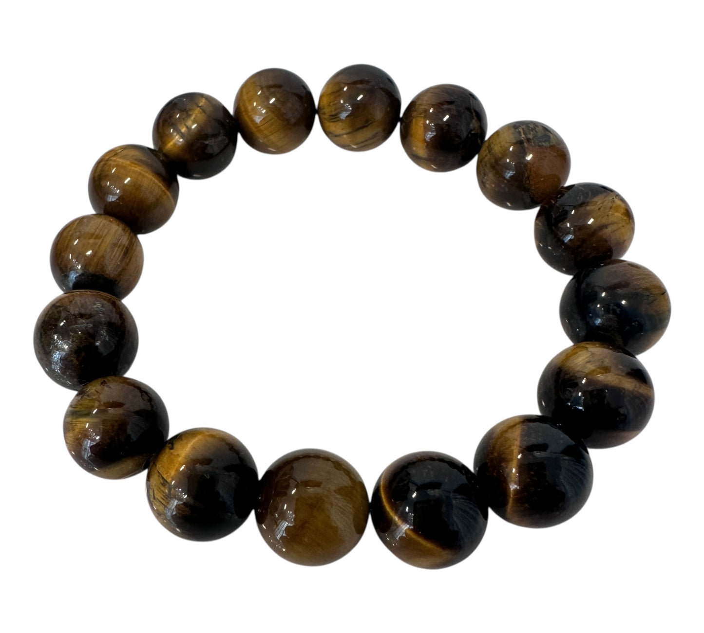 Tigers Eye Beaded Bracelet