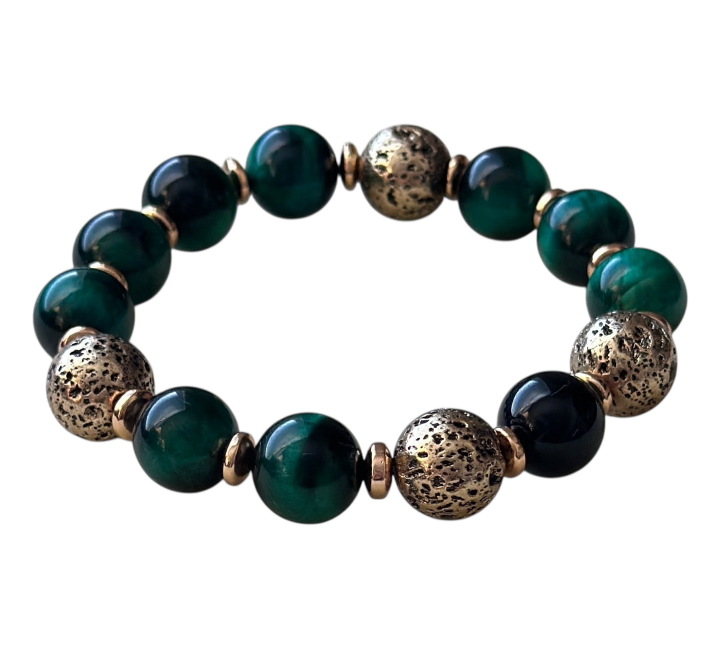 “Rooted Flame” – Strength, Protection & Grounding Bracelet