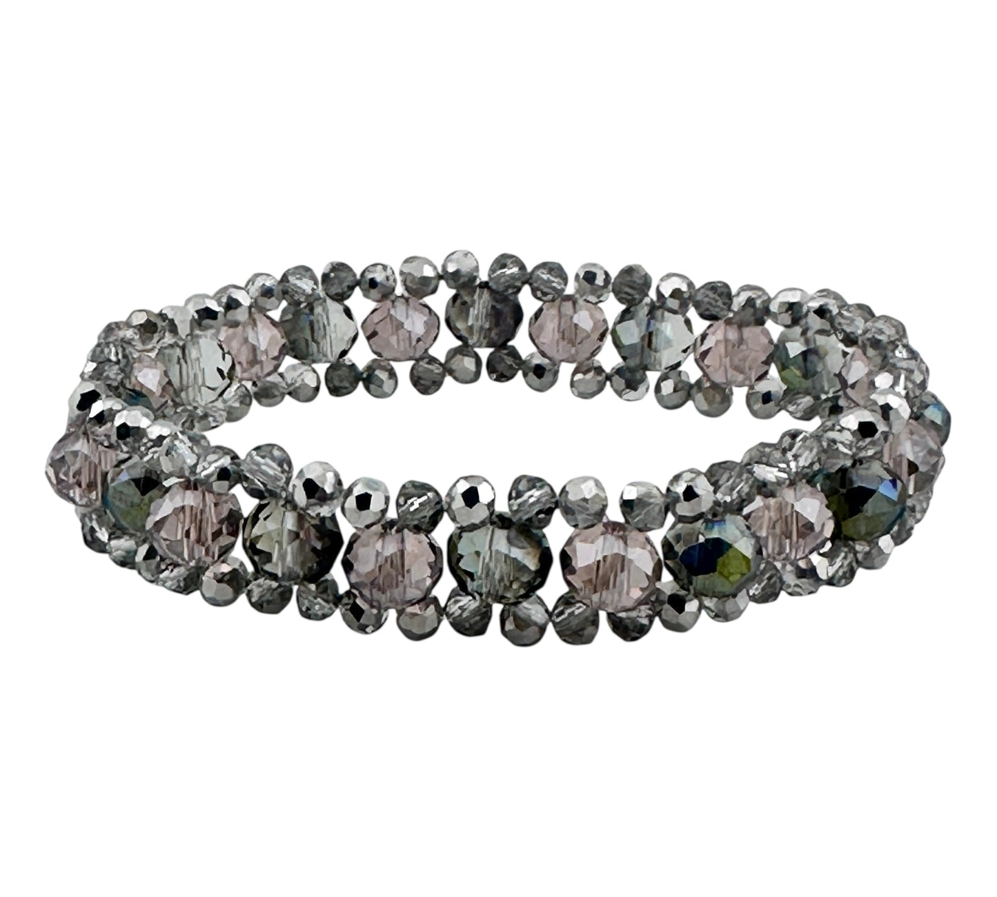 Three tier layer bracelet