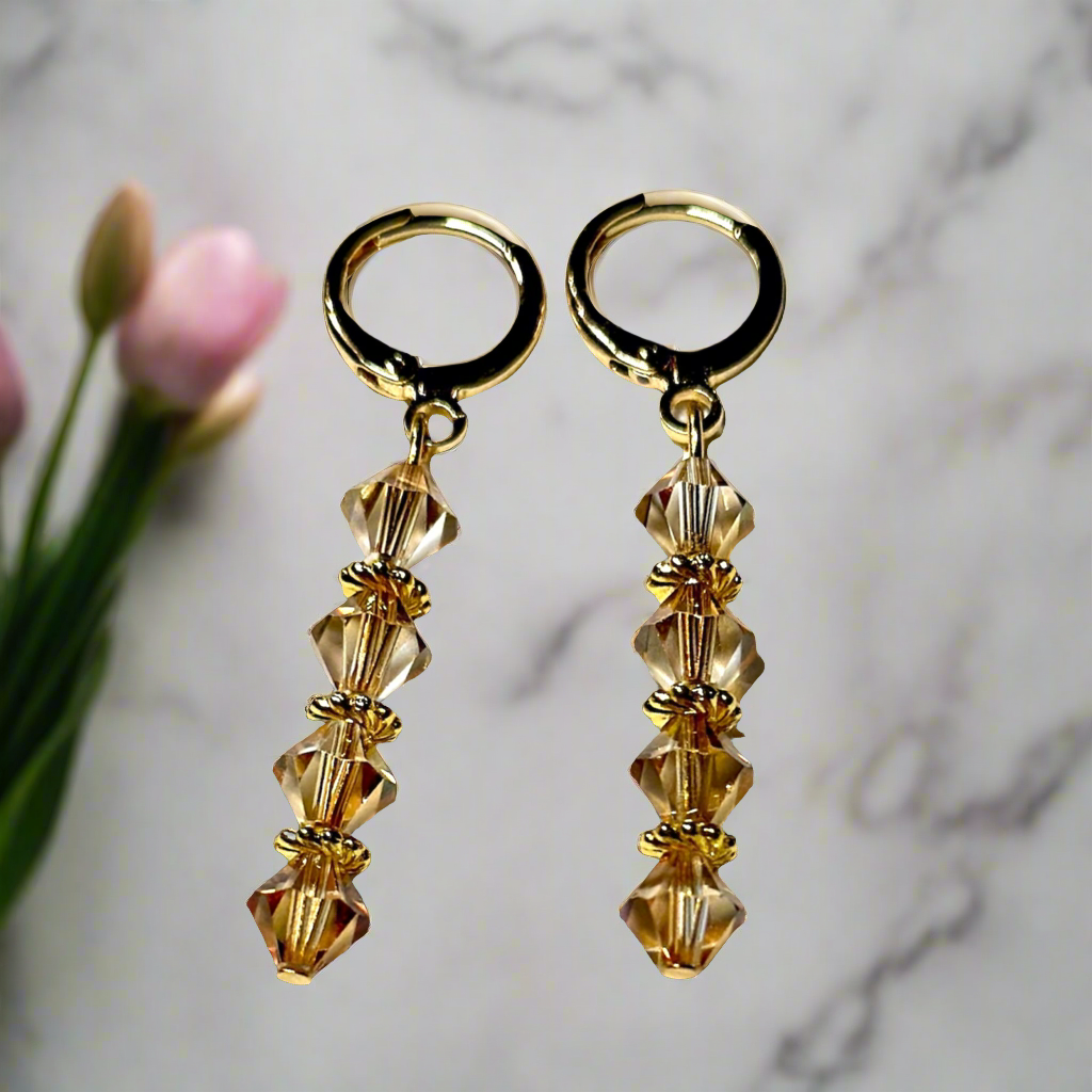 swarovski crystal earrings dangle