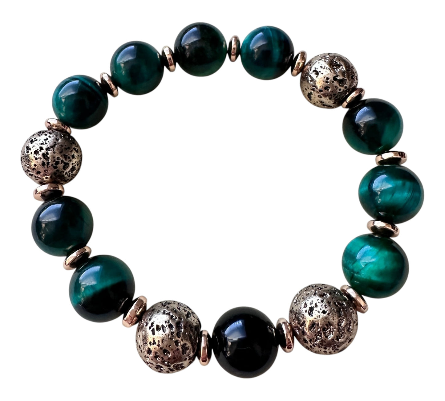“Rooted Flame” – Strength, Protection & Grounding Bracelet