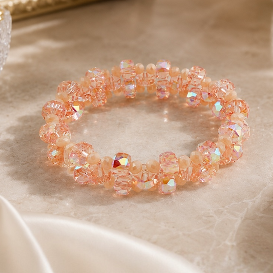 Moonlight Three-Tier Stretch Bracelet