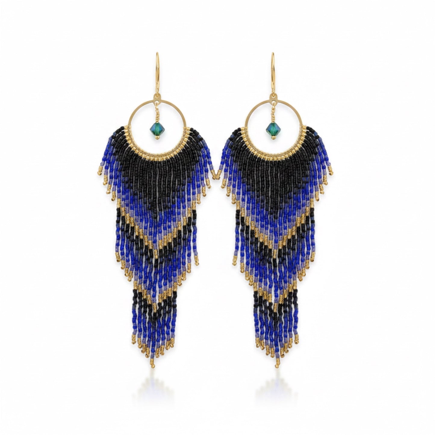 Midnight Royale Cascade Earrings