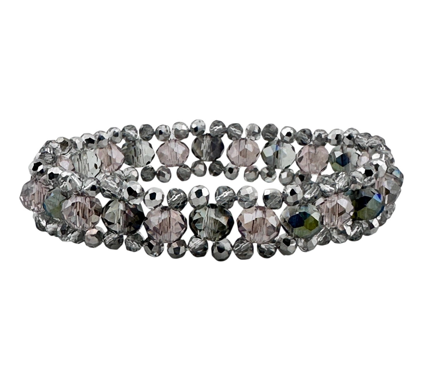 Three tier layer bracelet