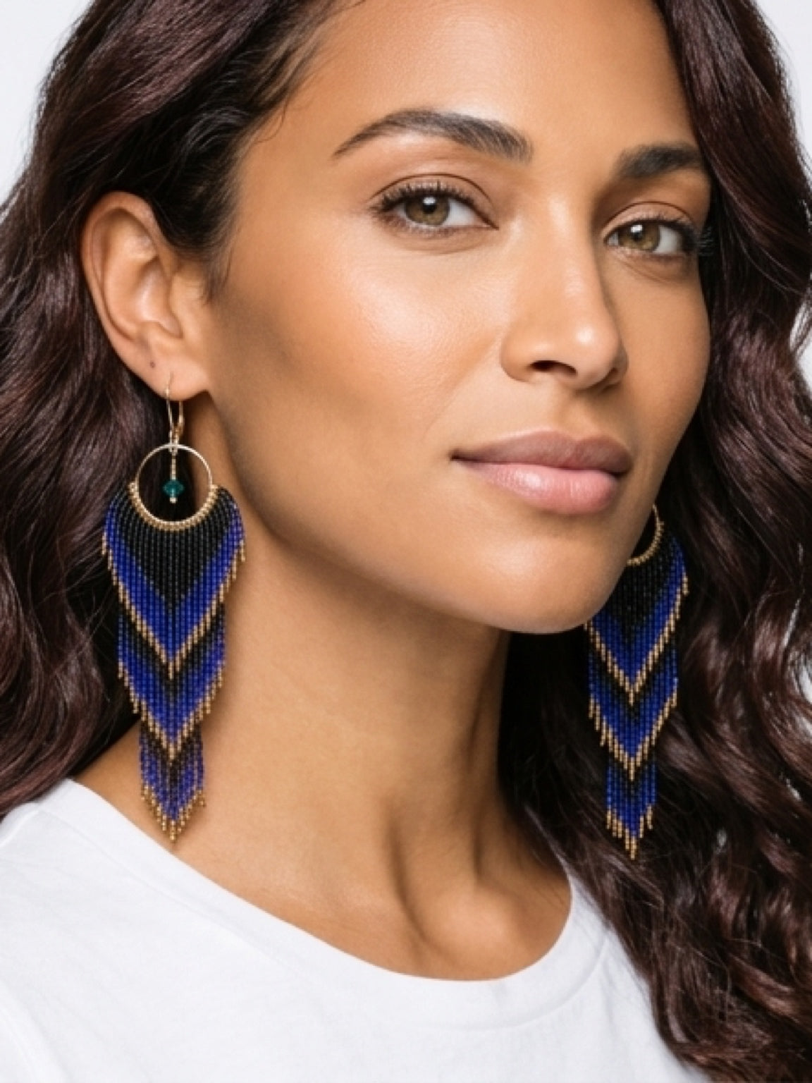 Midnight Royale Cascade Earrings