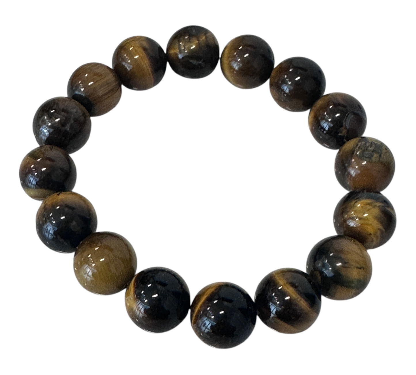 Tigers Eye Beaded Bracelet
