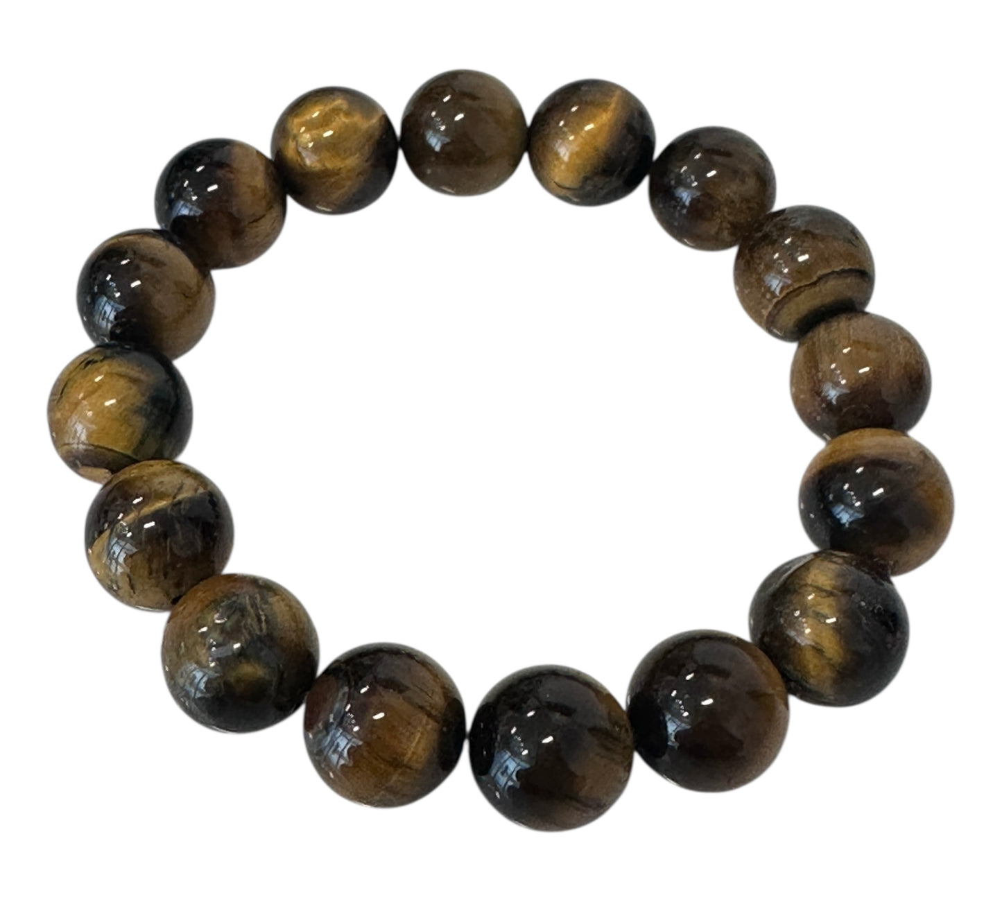 Tigers Eye Beaded Bracelet