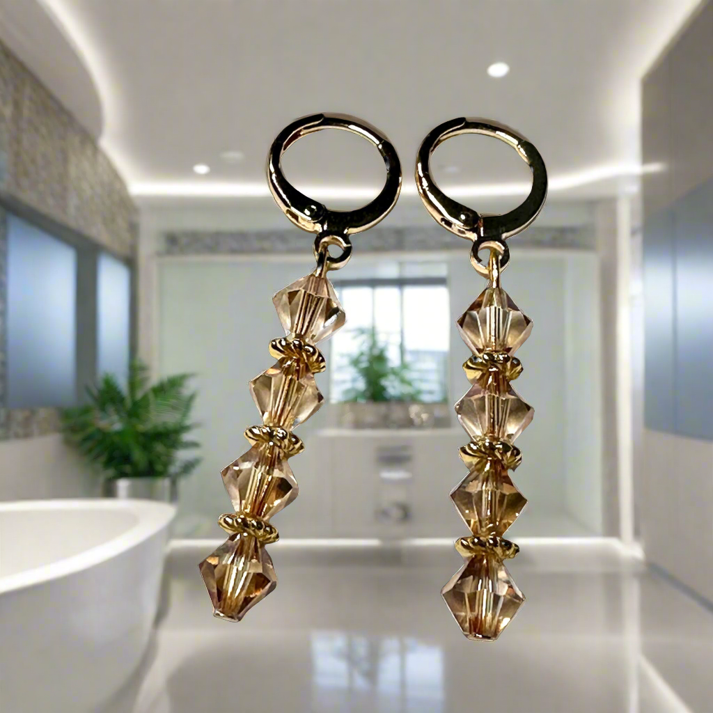 swarovski crystal earrings dangle