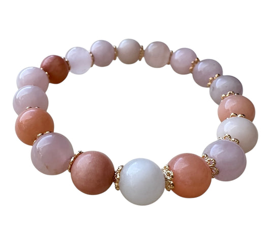 “Blushing Serenity” – Heart Healing Bracelet
