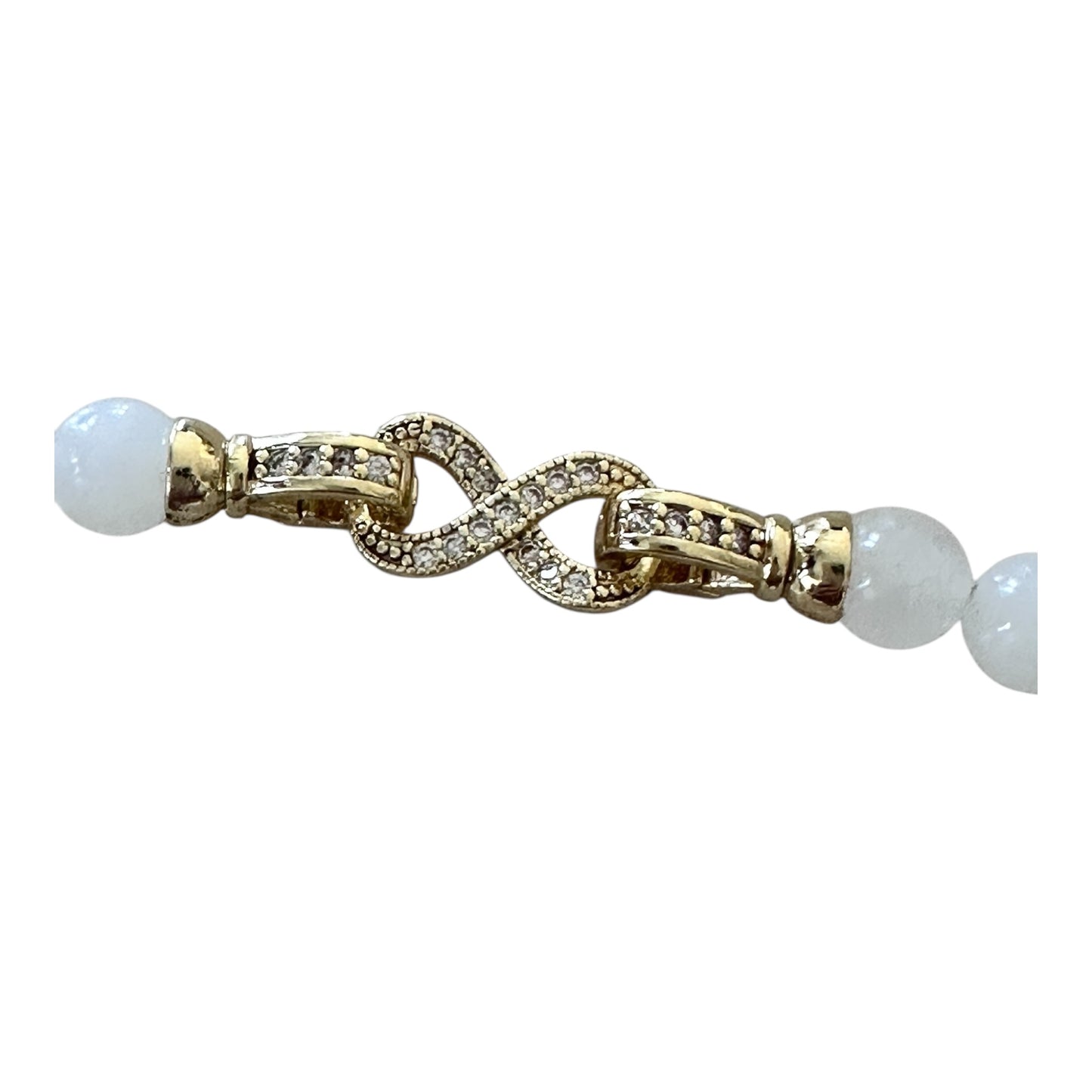 Tea Jasper & Evil Eye 3-Piece Jewelry Set – 18K Gold-Plated with Opal Shell Protection Pendant
